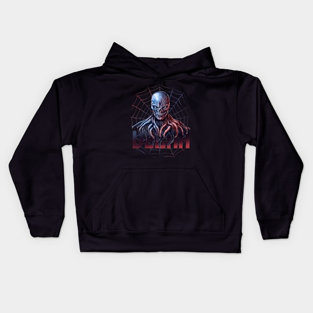 Vecna Web Kids Hoodie by Anilia